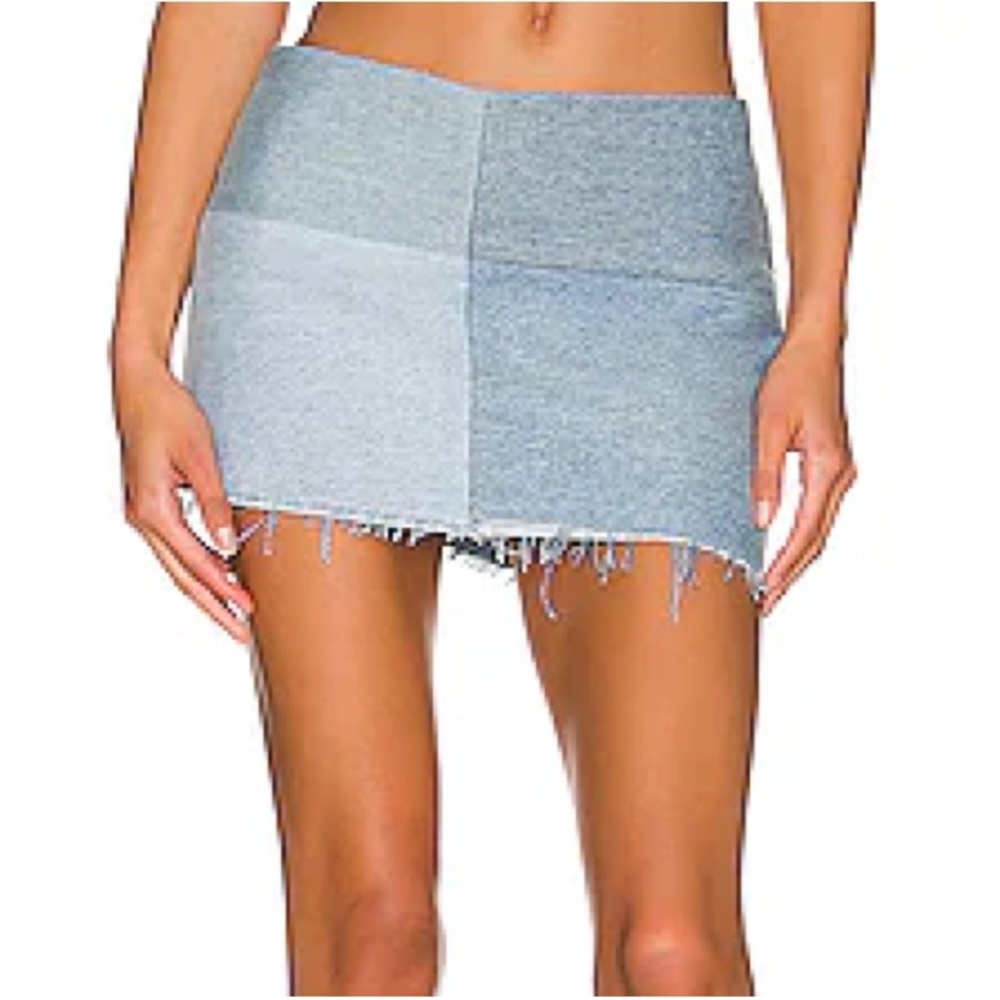 Eb denim mini skirt